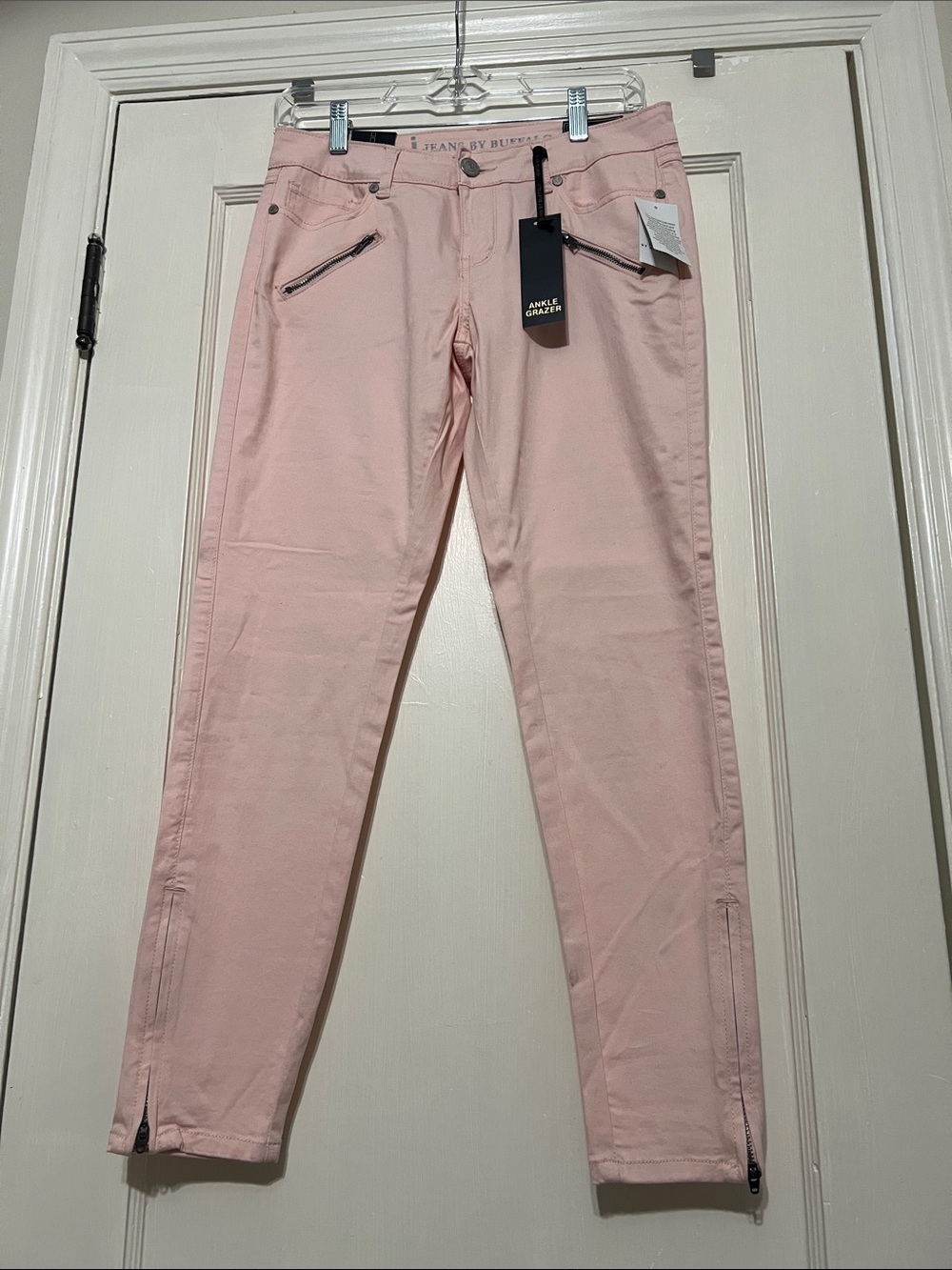 Buffalo David Bitton Pale Pink/Peach  Skinny Jeans